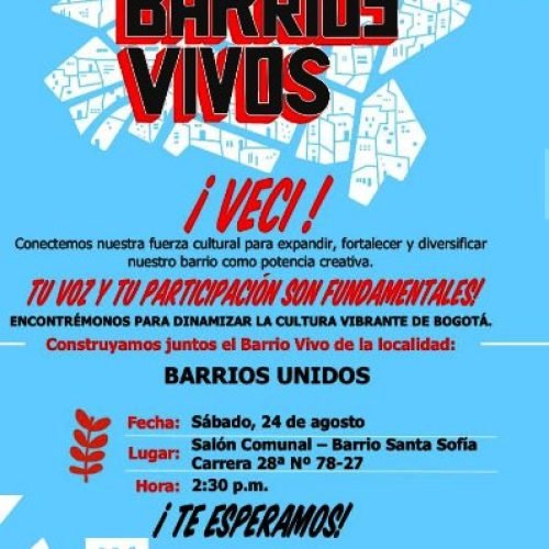 BARRIOS VIVOS EN LA LOCALIDAD DE BARRIOS UNIDOS