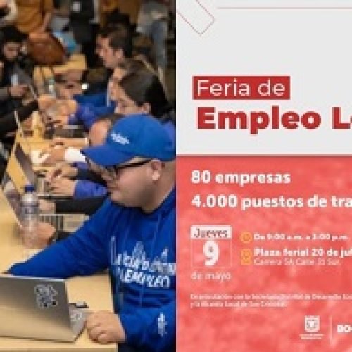 TRABAJO SÍ HAY: TALENTO CAPITAL OFRECE 4000 VACANTES ESTE 9 DE MAYO