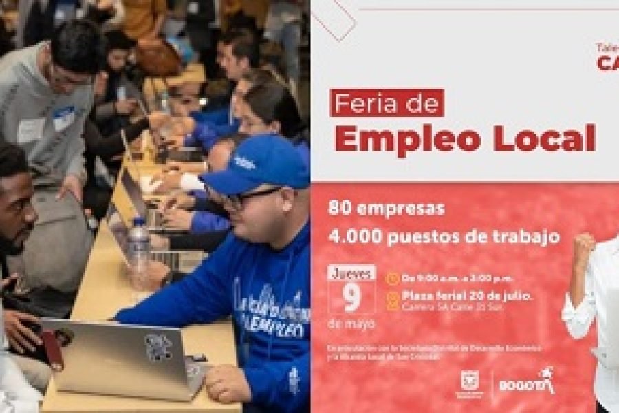 TRABAJO SÍ HAY: TALENTO CAPITAL OFRECE 4000 VACANTES ESTE 9 DE MAYO
