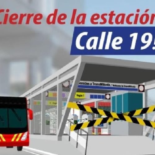 CIERRE ESTACIÓN TRANSMILENIO CALLE 19