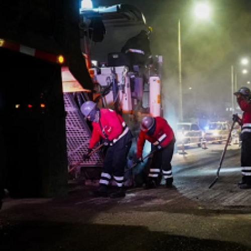 POR REFORZAMIENTO DE PUENTE HAY CIERRE EN LA AUTOPISTA NORTE CON AV. CALLE 134